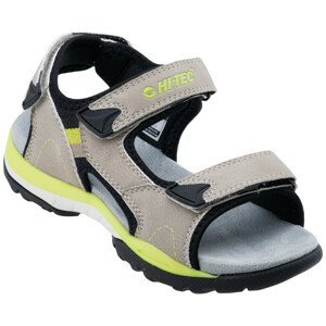 Dětské sandály Hi-Tec Maleni Jr Velikost bot (EU): 32 / Barva: šedá/žlutá