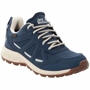 Dámské turistické boty Jack Wolfskin Woodland 2 Texapore Low W Velikost bot (EU): 41 / Barva: tmavě modrá