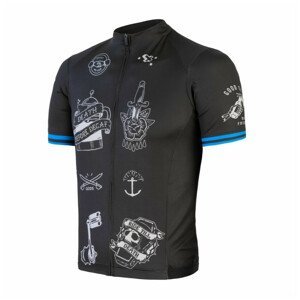 Pánský cyklistický dres Sensor Cyklo Tour Velikost: M / Barva: černá