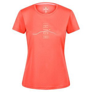 Dámské triko Regatta Womens Fingal VI Velikost: XS / Barva: oranžová