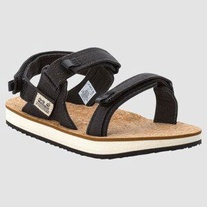 Dámské sandály Jack Wolfskin Ecostride 2 Sandal W Velikost bot (EU): 38 / Barva: černá