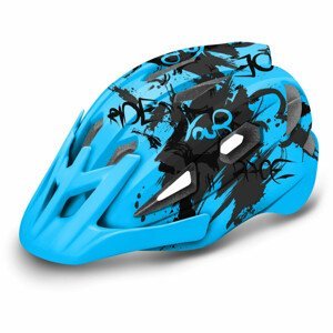 Cyklistická helma R2 Wheelie Velikost helmy: 56-58 cm / Barva: modrá/černá