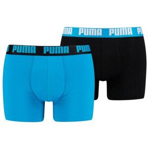 Pánské boxerky Puma Basic Boxer 2P Velikost: XL / Barva: modrá/černá