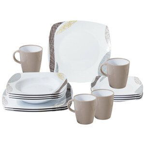 Sada nádobí Brunner Khadi Melamine Set Barva: bílá