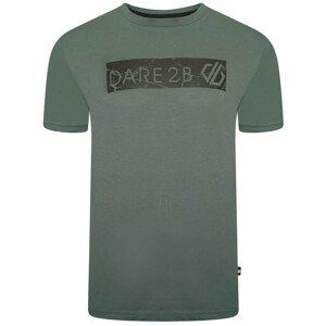 Pánské triko Dare 2b Dispersed Tee Velikost: XL / Barva: tmavě zelená