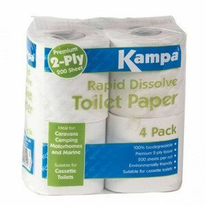 Toaletní papír Kampa Rapid Barva: bílá