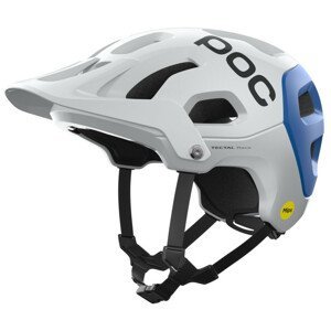 Cyklistická helma POC Tectal Race MIPS Velikost helmy: 55-58 cm / Barva: bílá/modrá