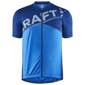 Pánský cyklistický dres Craft CORE Endur Logo Velikost: M / Barva: modrá/světle modrá