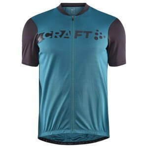 Pánský cyklistický dres Craft CORE Endur Logo Velikost: XL / Barva: modrá/černá