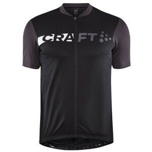 Pánský cyklistický dres Craft CORE Endur Logo Velikost: XXL / Barva: černá