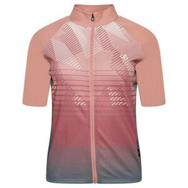 Dámský cyklistický dres Dare 2b AEP Prompt Jersey Velikost: M / Barva: růžová