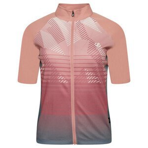 Dámský cyklistický dres Dare 2b AEP Prompt Jersey Velikost: XL / Barva: růžová