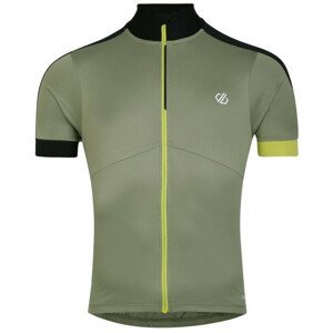 Pánský cyklistický dres Dare 2b ProtractionIIJrsy Velikost: L / Barva: tmavě zelená