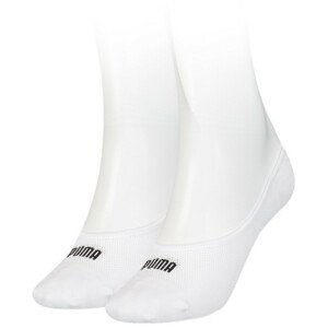 Dámské ponožky Puma Mesh Footie 2P Velikost ponožek: 39-42 / Barva: bílá