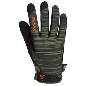Pánské cyklistické rukavice Silvini Gattola Velikost rukavic: XXL / Barva: černá/zelená