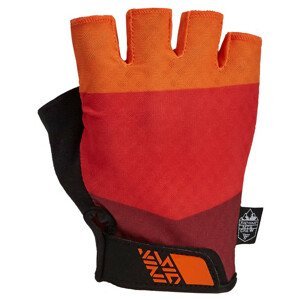 Pánské cyklistické rukavice Silvini Anapo Velikost rukavic: L / Barva: černá/oranžová
