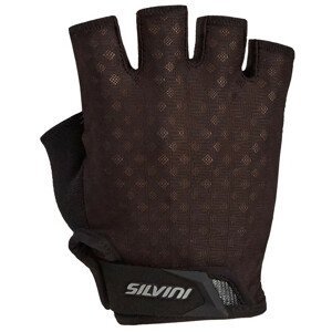Pánské cyklistické rukavice Silvini Orso Velikost rukavic: XL / Barva: černá