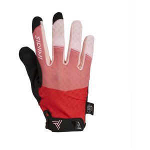 Dámské cyklistické rukavice Silvini Fiora Velikost rukavic: S / Barva: černá/růžová