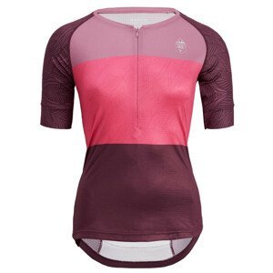 Dámský cyklistický dres Silvini Stabina Velikost: XXL / Barva: tmavě fialová/růžová