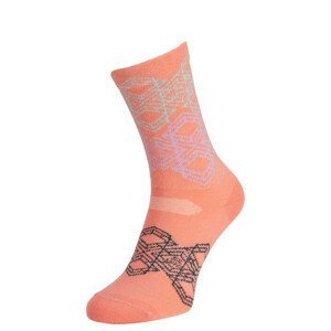 Cyklistické ponožky Silvini Dogana Velikost ponožek: 42-44 / Barva: oranžová