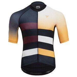Pánský cyklistický dres Silvini Mazzano Velikost: M / Barva: černá/žlutá