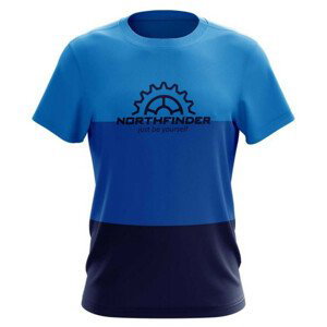 Pánské cyklistické triko Northfinder Marcos Velikost: L / Barva: modrá