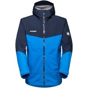 Pánská bunda Mammut Convey Tour HS Hooded Jacket Men 2023 Velikost: M / Barva: modrá/bíla