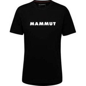 Pánské tričko Mammut Core T-Shirt Men Logo Velikost: XL / Barva: černá