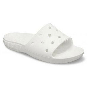 Pantofle Crocs Classic Crocs Slide Velikost bot (EU): 37-38 / Barva: bílá