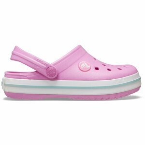 Dětské pantofle Crocs Crocband Clog K Velikost bot (EU): 38-39 / Barva: růžová