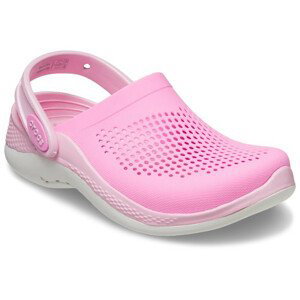Dětské pantofle Crocs LiteRide 360 Clog K Velikost bot (EU): 34-35 / Barva: růžová