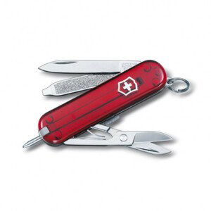 Kapesní nůž Victorinox Signature Ruby Barva: červená transparentní