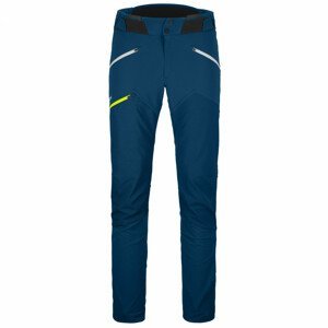 Pánské kalhoty Ortovox Westalpen Softshell Pants Velikost: M / Barva: modrá