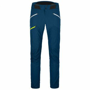Pánské kalhoty Ortovox Westalpen Softshell Pants Velikost: XL / Barva: modrá