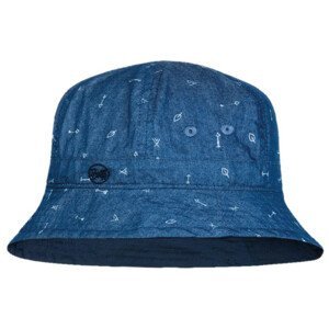 Dětský klobouk Buff Fun Bucket Hat Barva: modrá/černá
