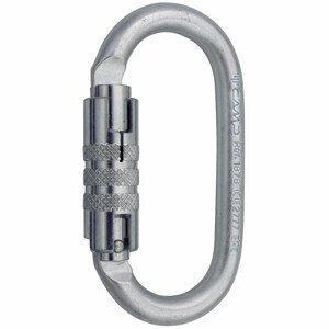 Karabina Camp Steel Oval Pro 2Lock Barva: stříbrná