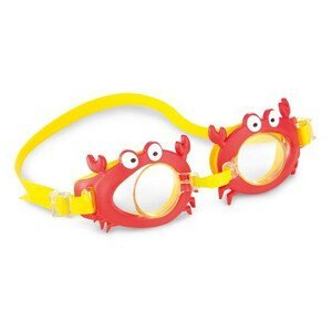 Dětské plavecké brýle Intex Fun Goggles 55610 Barva: červená (krab)
