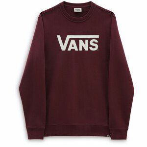 Pánská mikina Vans Classic Vans Crew Velikost: XL / Barva: červená/bílá