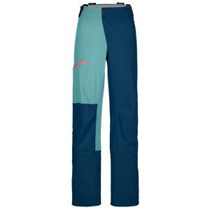 Dámské kalhoty Ortovox 3L Ortler Pants W Velikost: S / Barva: modrá