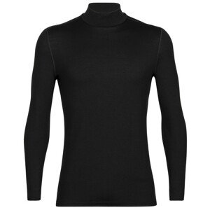 Pánské funkční triko Icebreaker 260 Tech LS Turtleneck Velikost: XL / Barva: černá