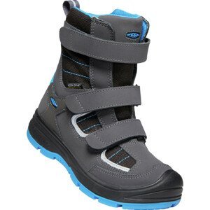 Dětské zimní boty Keen Redwood Winter Wp Youth Velikost bot (EU): 36 / Barva: šedá/modrá