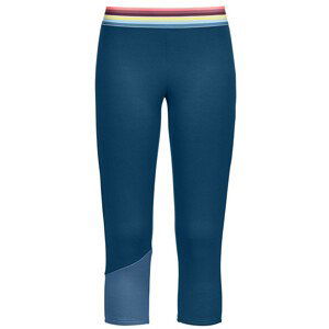 Dámské 3/4 spodky Ortovox Fleece Light Short Pants W Velikost: S / Barva: modrá