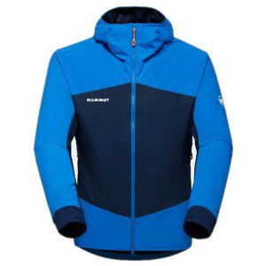 Pánská bunda Mammut Taiss IN Hybrid Hooded Jacket Men Velikost: XXL / Barva: modrá