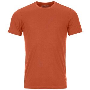 Pánské funkční triko Ortovox 150 Cool Clean Ts M Velikost: XL / Barva: oranžová