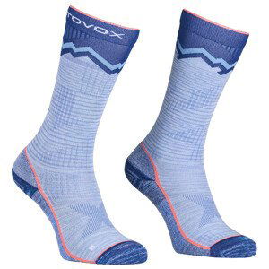 Dámské ponožky Ortovox Tour Long Socks W Velikost ponožek: 39-41 / Barva: světle modrá