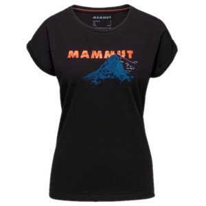 Dámské triko Mammut Mountain T-Shirt Women Eiger Velikost: S / Barva: černá