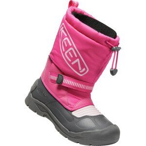 Dětské sněhule Keen Snow Troll Wp Youth Velikost bot (EU): 35 / Barva: růžová