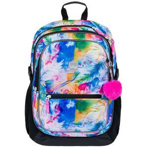 Školní batoh Baagl Core Barva: růžová/bílá