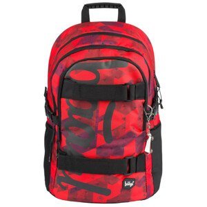 Školní batoh Baagl Skate Barva: červená