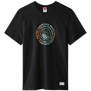 Pánské triko The North Face M S/S Regrind Tee Velikost: XXL / Barva: černá